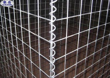 الغمس الساخن الملحوم شبكة التراب ، الاحتفاظ الجدار باستخدام سلال التراب