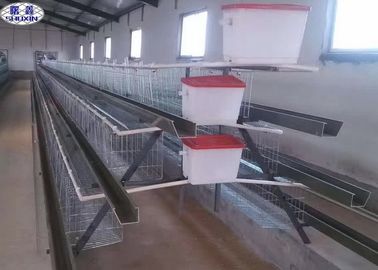 حفزت شبكة أسلاك الدجاج قفص البيض لمزرعة دجاج شهادة PVOC