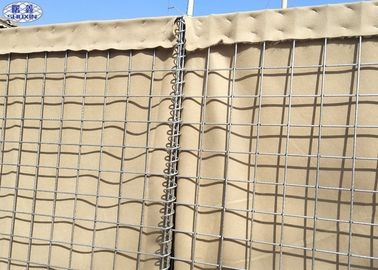 العسكرية هيسكو المعقل رمل معبأ الحواجز الاحتفاظ الجدار للحماية