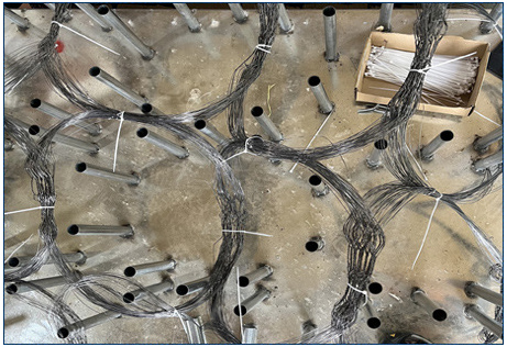 شبكة دفاعية للدبابات من الأسلاك ذات الرؤية المنخفضة MZP، بسماكة 0.5-0.9 مم 5