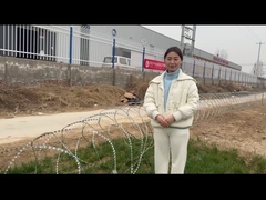 حلاقة منتجات الأسلاك الشائكة تفاصيل مفتوحة