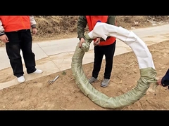 إثبات تأثير التكشيف للمنتج من الأسلاك الشائكة