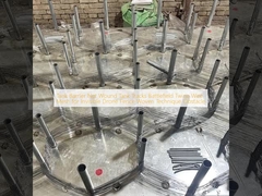 حواجز الدبابات شبكة جروح مسارات الدبابات ساحة المعركة شبكة سلكية منخفضة للطائرات بدون طيار