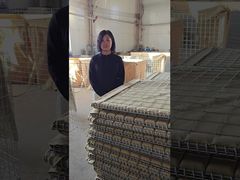 حواجز حصن دفاعي/حواجز حماية نهرية مع منسوجات أرضية خضراء/رملية