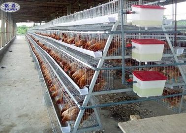 4 مستويات 128 الطيور طبقة قفص الدجاج مزرعة الدواجن المغلفة للدجاج
