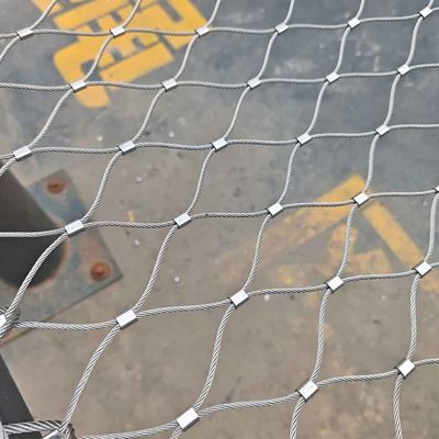 Kn Metal Wire Mesh Anti-Drone Net High Ductility Stretchable Metal Stainless Steel 304