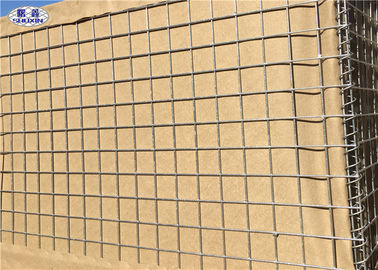 ميل 7 HDP المجلفن الجدار الرملي حاجز هيسكو العسكرية مع جي إس إم 300 حماية للأشعة فوق البنفسجية المموه