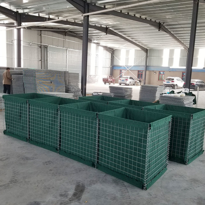 مربع محمول لحام 3x3 بوصة الحاجز العسكري الحاجز الحجري الدفاعي في غانا