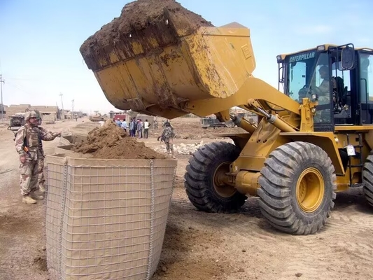 5mm سلك الحاجز الدفاعي 20 خلية 1*1*1M 1*1*5M المرونة الأسود لحام الشبكة درع الحارس