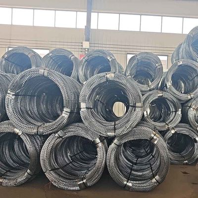 Hot-Dip Galvanized Razor Barbed Wire Security Anti Climb Barrier