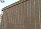 الجدار الرملي العسكري HESCO الحاجز ، دفاعي الاحتفاظ الجدار للأمم المتحدة