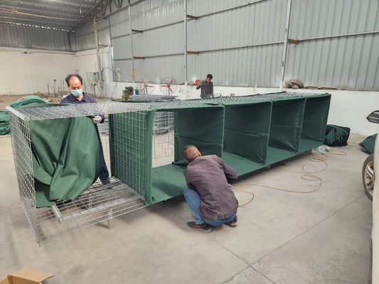 High Quality Defensive Barrier Security Wall Sand Bags For Bastion Barrier