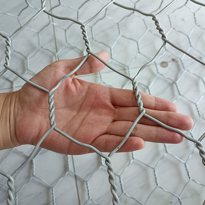 Good Quality Woven Iron Wire 2*1*1 Gabion Mesh Basket Retaining Wall With Stone Filled