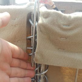 5mm سلك الحاجز الدفاعي 20 خلية 1*1*1M 1*1*5M المرونة الأسود لحام الشبكة درع الحارس
