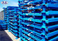 الثقيلة واجب رفوف التراص الأزرق المعادن 4 طبقات لتخزين المحاصيل