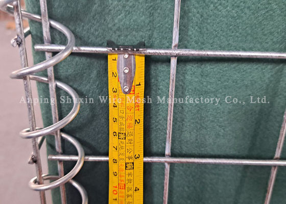 4mm ديا تراجع الساخنة المجلفن Mil7 حاجز الجيش