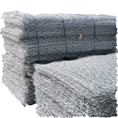 سداسية نسج شبكة التراب أقفاص وسلال آلة النسيج 80x100mm هول 2.7mm