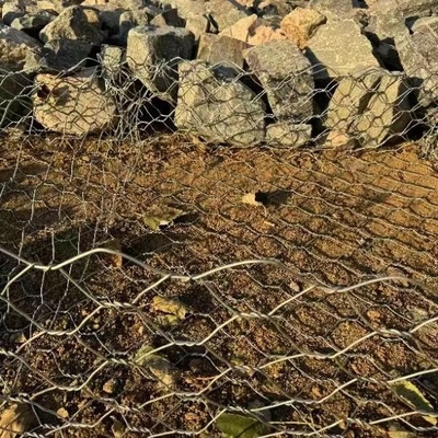3.0mm 1x1x1m غابيون مربع الحائط الحافز