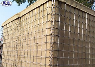 5MM رمل شغل جدار Galfan المغلفة دفاعي الحاجز شهادة CE