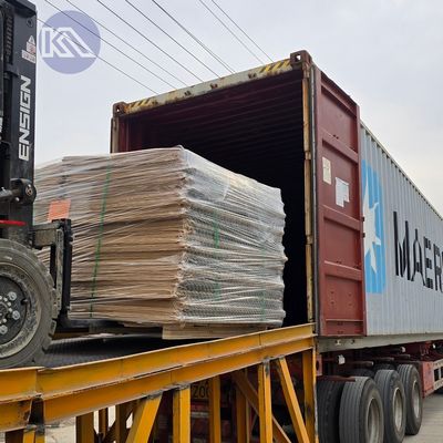 ميل 7 2.21m X2.13m X30.5m عسكري غابيون صندوق هيسكو الحواجز الدفاعية مواد الأسلاك الصلبة 3 سنوات الضمان