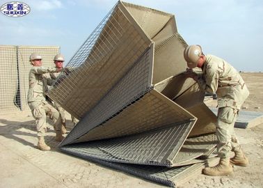 دفاعي المبارزة Hesco Bastion Wall Galfan المغلفة ميزة ضمان 3 سنوات