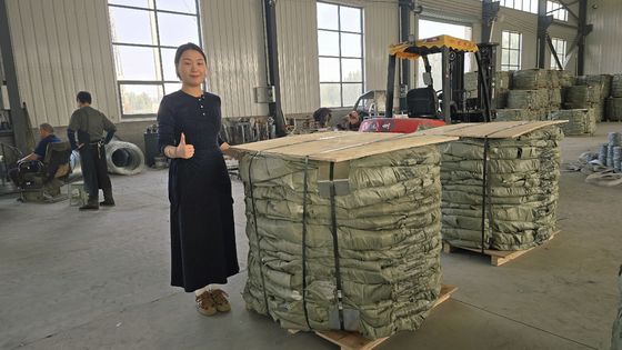 سلك شائك حلزوني من الفولاذ المقاوم للصدأ المجلفن PVC بالجملة من المصنع BTO-22 BTO-60 لفائف سلك شائك بشفرات الحلاقة