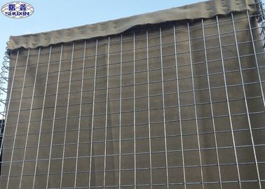 عالية الحواجز رمل شغل الأمن ، التراب العسكري حواجز الفيضانات