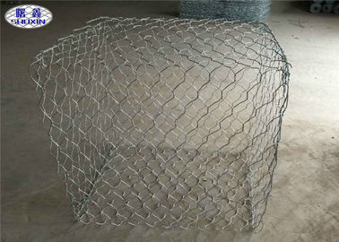 ميزة الحجر المملوءة بسلك شبكي مطلية بالزنك للحماية الساحلية