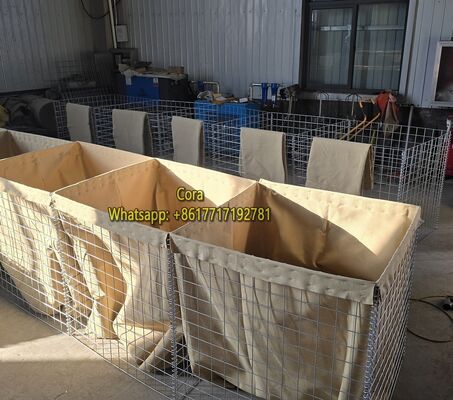 جدران حاجز دفاعي موثوق ومريح مضاد للرصاص مستخدمة في الحرب الإيرانية