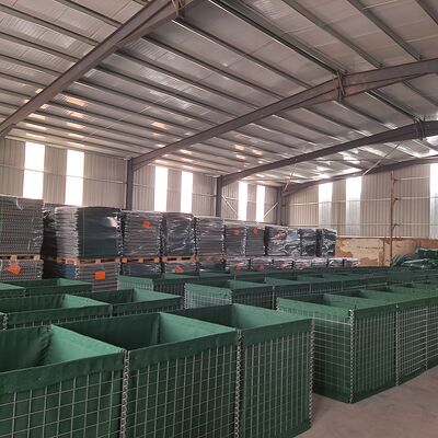 حاجز أمني دفاعي بسعر رخيص، جدار فيضان رملي ترابي لنادي في الولايات المتحدة