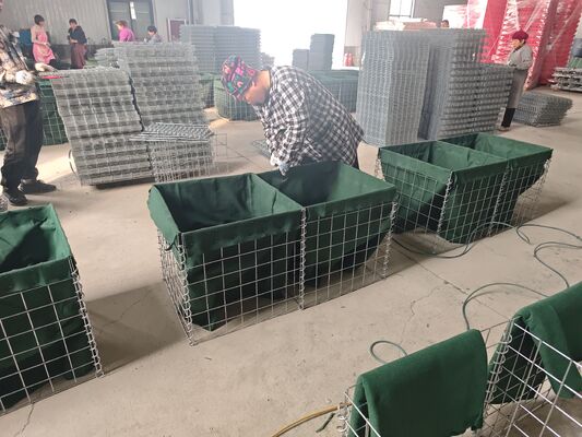 Mil 1 حاجز عسكري قابل للطي، حاجز أمني مجلفن، حاجز تكتيكي مملوء بالرمل