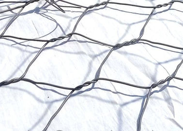 أقفاص الحجر التراب سداسية ، الجدار الشبكي جدار الاحتفاظ 2.7-4.0mm مقياس الأسلاك