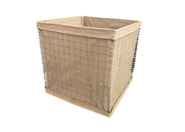 حواجز Hesco العسكرية لأمن الموقع القياسي 3 × 3 بوصة مربعة الشكل