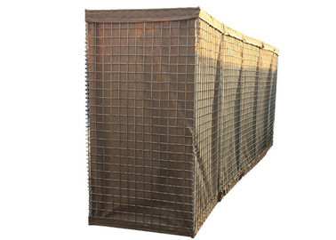 حاجز الدفاع العسكري العراقي Sand T Wall Defense التراب معقل 3.0-5.0 مم قياس الأسلاك