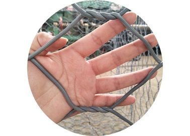 3mm قطر أسلاك غابيون السلالم ASTM EN حماية منحدرات قياسية