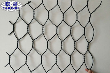 التراب قفص الحجر لمشروع التآكل نسج التراب شبكة سلكية