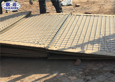 300gsm تكسية أرضية حاجز دفاعي عسكري جدار رملي طويل