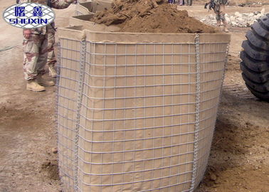 3 × 3 حواجز هيسكو العسكرية ذات الفتحة المربعة الملحومة