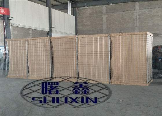 5 خلايا بالغمس الساخن المجلفن Hesco Bastion الحاجز