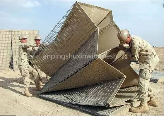 لحام الجيش المضادة للانفجار ميل 3 حواجز مملوءة بالرمل