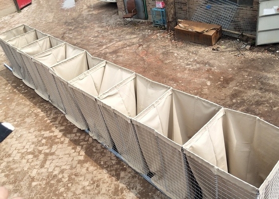 المجلفن Mil 10 Bastion Hesco Military Edge Protection Wall