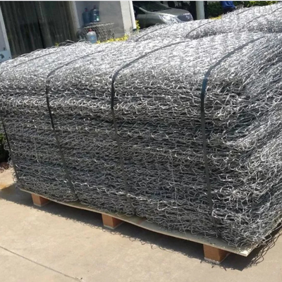 الاحتفاظ بالجدار بوكس ​​سي سلال التراب الصغيرة 80x100 مم شبكة سلكية سداسية