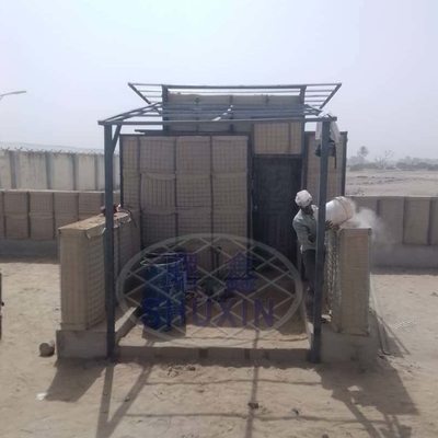3 بوصة Galfan المغلفة هيسكو حواجز عسكرية حماية دفاعية